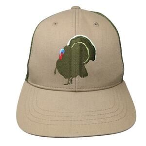 Turkey Rep Your Wild Snapback Trucker Hat Multi One Size Hunt Explore Conserve